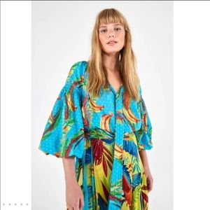 FARM Rio Banana Sky Blouse 🌴🍌